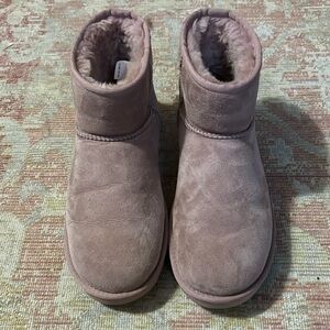 Ugg Mini Boot Lavender Shadow Size 10